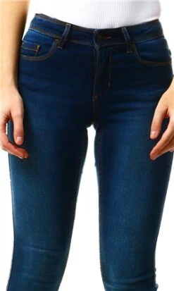 Only Dark Denim Regular Mid Rise Skinny Jean -Style Nest Store 10003 1