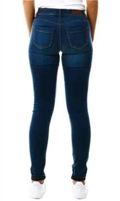 Only Dark Denim Regular Mid Rise Skinny Jean -Style Nest Store 10003 3