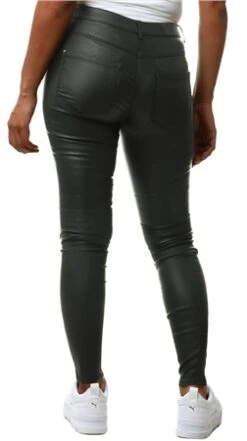 Only Black+s New Royal Leather Look Trousers -Style Nest Store 11911 3