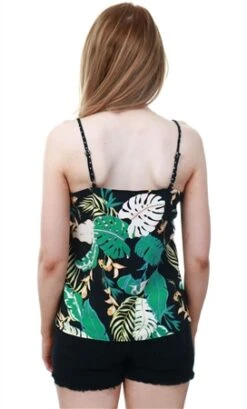 Only Disco Jungle Lima Flounce Singlet Toip -Style Nest Store 15854 3
