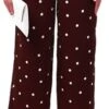 Vila Brown Polka Dot Cropped Culotte Trousers -Style Nest Store 16390