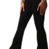 Only Black / Black Fever Flared Trousers -Style Nest Store 18082