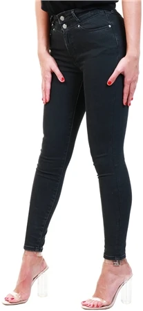 Only Black Chrissy Life Hw Sk Ank High Waisted Skinny Jeans