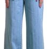 Veromoda Blue / Light Blue Denim Vmkathy High Waisted Loose Fit Jeans -Style Nest Store 21550