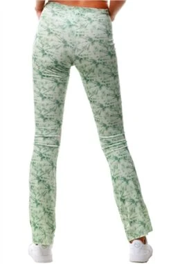 Daisy Street Green Tie-Dye Flared Trousers -Style Nest Store 21714 3