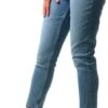 Veromoda Light Blue Denim Joana High Waist Ankle Mom Jeans -Style Nest Store 22358