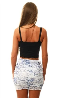Only Black / Black Cropped Top -Style Nest Store 22566 3