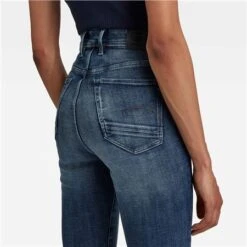 Gstar Faded Baltic Sea Kafey Ultra High Skinny Jeans -Style Nest Store 22663 2