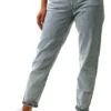 Calvin Klein Denim Light Logo Mom Jean -Style Nest Store 23980