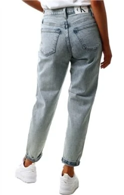 Calvin Klein Denim Light Logo Mom Jean -Style Nest Store 23980 3