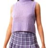Brave Soul Purple Check Clair Tennis Mini Skirt -Style Nest Store 24127