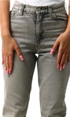 Calvin Klein Denim Grey Mom Jeans -Style Nest Store 24380 1