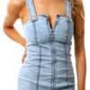 Only Blue / Light Blue Denim Atlas Denim Dress -Style Nest Store 24974
