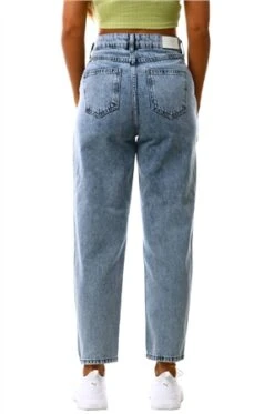 Only Blue / Medium Blue Denim Havana Life Hw Carot Cropped Straight Fit Jeans -Style Nest Store 25126 3