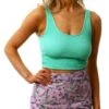 Cutie London Lilac Floral Print Frill Mini Skirt -Style Nest Store 25374