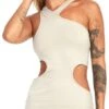 Motel Coconut Milk Charlene Mini Dress -Style Nest Store 25458