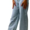 Veromoda Blue / Light Blue Denim Kathy Wide High Waisted Jeans -Style Nest Store 25542