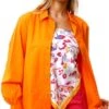 Only Orange / Oriole Loose Long Sleeved Shirt