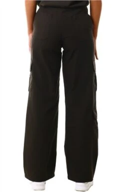 Vivichi Black Loren Wide Leg Cargo Trousers -Style Nest Store 25971 3