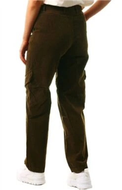 Neon & Nylon Olive / Demitasse Nara Wide Cargo Pant -Style Nest Store 26226 3