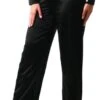 Only Black / Black Victoria Satin Trousers -Style Nest Store 26757