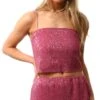 Veromoda Bubblegum Amaze Singlet Crop Top -Style Nest Store 26859