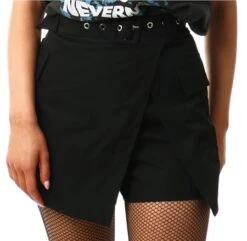 Dv8 Black Belted Utility Skort -Style Nest Store 27047 1