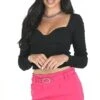 Brave Soul Pink Belt Detail Slim Fit Tailored Mini Skirt -Style Nest Store 27224