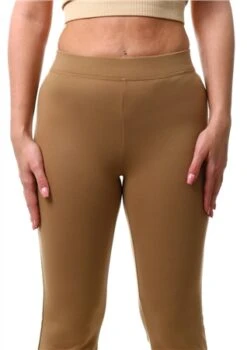 Only Brown / Tigers Eye Fever Flared Trousers -Style Nest Store 27317 1
