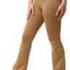 Only Brown / Tigers Eye Fever Flared Trousers -Style Nest Store 27317