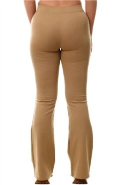 Only Brown / Tigers Eye Fever Flared Trousers -Style Nest Store 27317 3