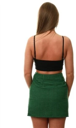 Only Green / Green Bee Nadina Pattern Skirt -Style Nest Store 27426 3