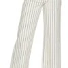 Vila Birch Freya Striped High Waisted Jeans