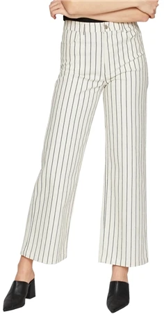 Vila Birch Freya Striped High Waisted Jeans