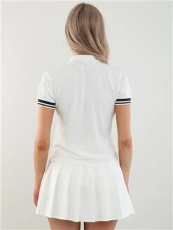 Saint Genies Cream Mini Pleated Skort -Style Nest Store 28046 3