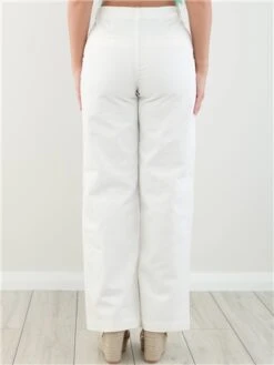 Veromoda White / Snow White Margot High Rise Jeans -Style Nest Store 28222 3