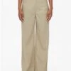 Only Grey / Oxford Tan Wide Leg Pants With Extra High Waist -Style Nest Store 28227