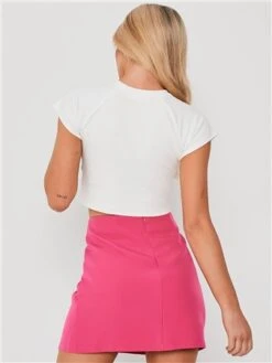 Saint Genies Pink Split Skirt -Style Nest Store 28315 3
