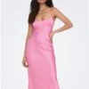 Only Pink / Sachet Pink Maya Singlet Dress -Style Nest Store 28415