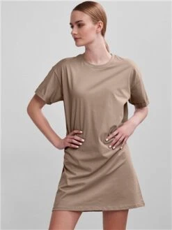 Pieces Silver Mink Ria Dress