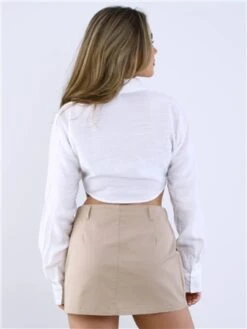 Only Cornstalk Evelyn Short Cargo Skirt -Style Nest Store 28722 3