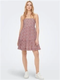 Only Cloud Dancer / Floral Ann Star Singlet Dress Dress -Style Nest Store 28738 2