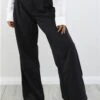 Only Black / Black Malika Detail Pant -Style Nest Store 29012