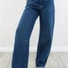 Only Blue / Medium Blue Denim Hope Life Ex Hw Wide Straight Fit Jeans -Style Nest Store 29040