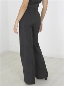Brave Soul Black Queen Pinstripe Trouser -Style Nest Store 29141 3