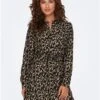 Only Black Corey Printed Mini Tunic Dress -Style Nest Store 29160