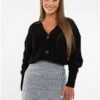 Pieces White / Black Nillan Hw Check Skirt -Style Nest Store 29229