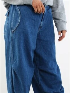 Only Blue / Dark Blue Denim Clara Parachute Pant -Style Nest Store 29251 1