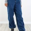 Only Blue / Dark Blue Denim Clara Parachute Pant -Style Nest Store 29251