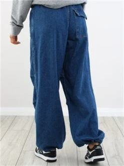 Only Blue / Dark Blue Denim Clara Parachute Pant -Style Nest Store 29251 3